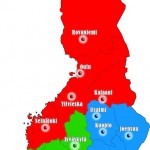 Map of TaigaMetsä Tribes in Finland